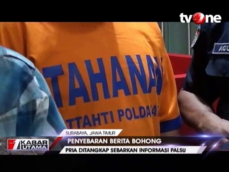 Sebarkan Informasi Palsu, Pria Ini Ditangkap Polisi