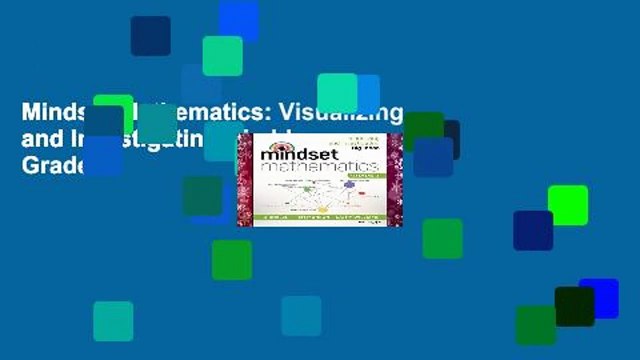 Mindset Mathematics: Visualizing and Investigating Big Ideas, Grade 3