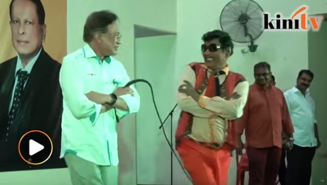 Anwar pamer bakat menari ikut rentak lagu Tamil