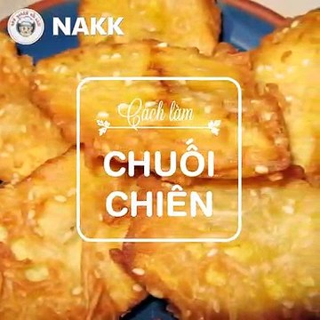 Cách làm BÁNH CHUỐI CHIÊN giòn rụm - Nấu Ăn Không Khó