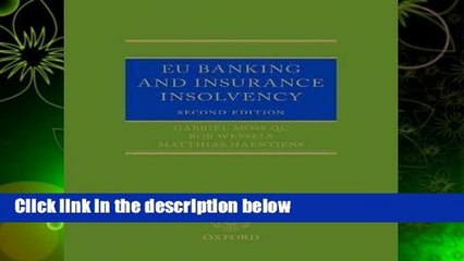 EU Banking and Insurance Insolvency