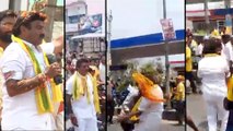 AP Assembly Election 2019 : Balakrishna Beats His Fan, Video Goes Viral || Filmibeat Telugu