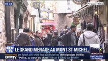 Au Mont-Saint-Michel, les commerçants priés de retirer leurs étalages pour des raisons de sécurité