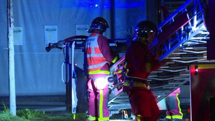 Paris : un violent incendie détruit en partie un immeuble