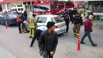 Avcılar'da Yangına Giden İtfaiye Ekiplerinin Hatalı Parklama ile Mücadelesi