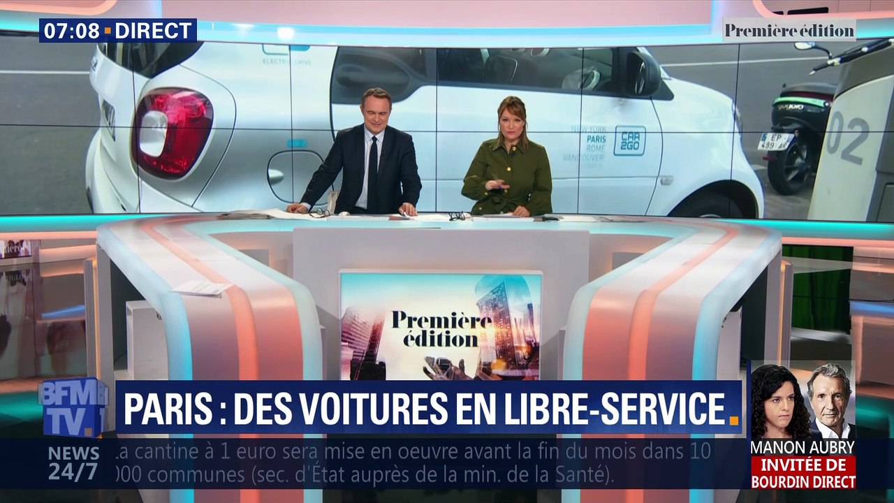 Paris : des voitures en libre-service