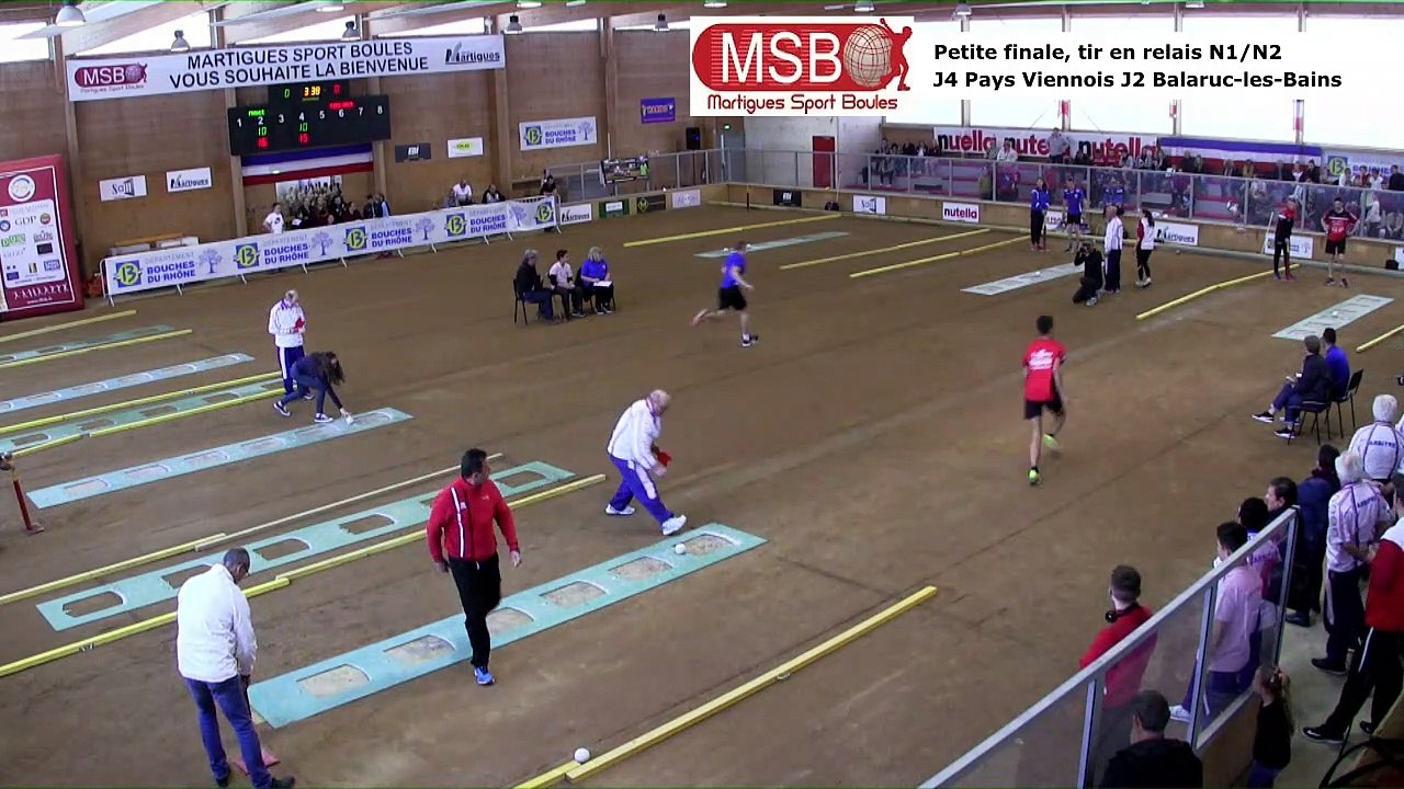 Petite finale, tir en relais N1N2, France Tirs, Martigues  2019
