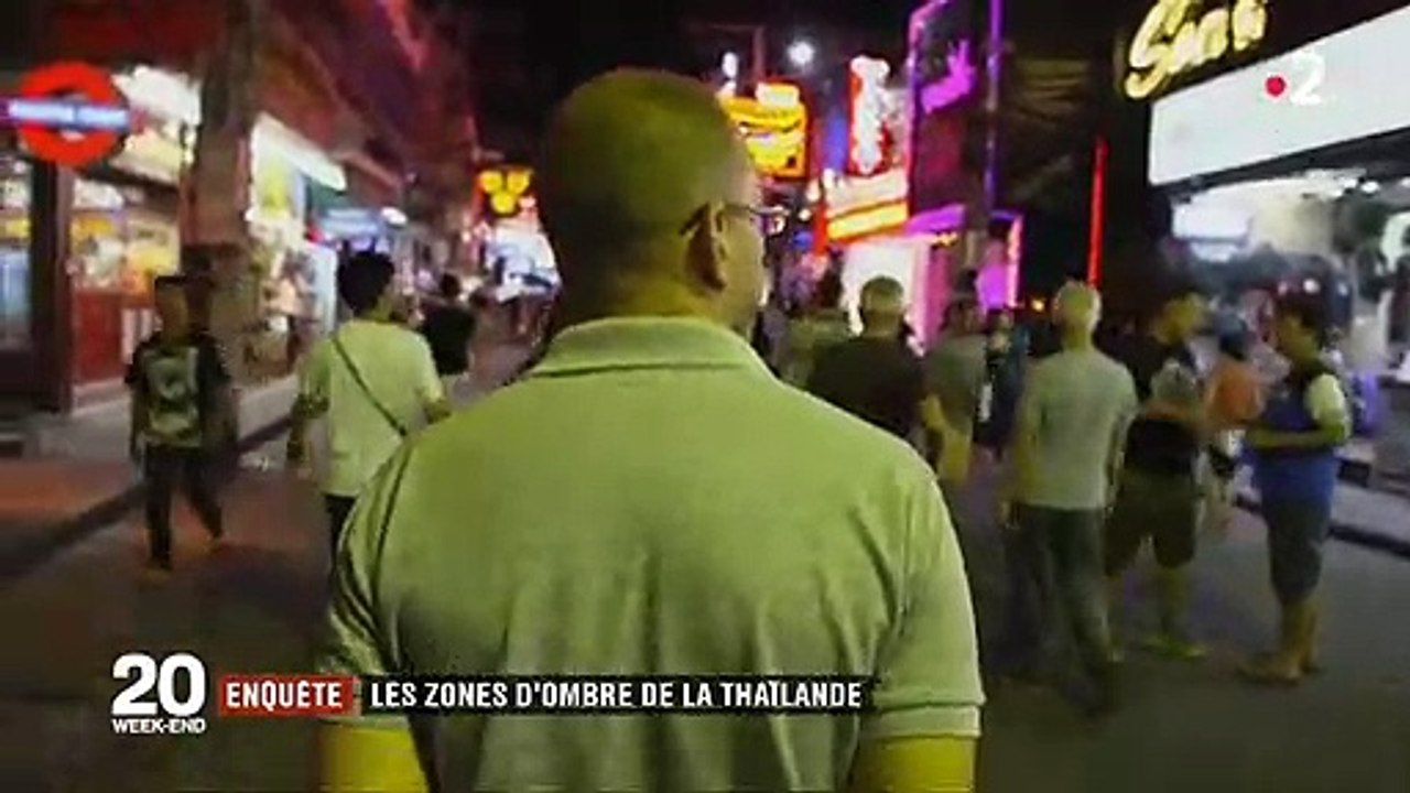 Le 20h de France 2 enquête sur les zones d'ombres de la Thaïlande et des policiers corrompus - Regardez