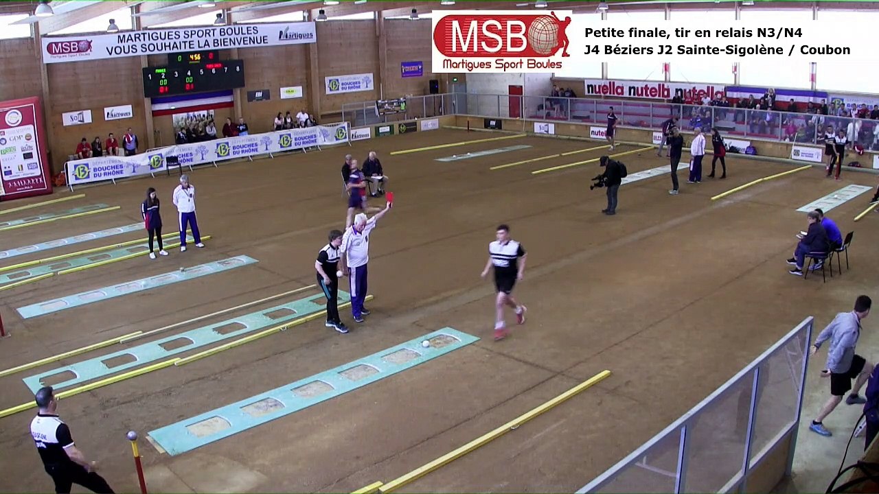 Petite finale, tir en relais N3N4, France Tirs, Martigues  2019