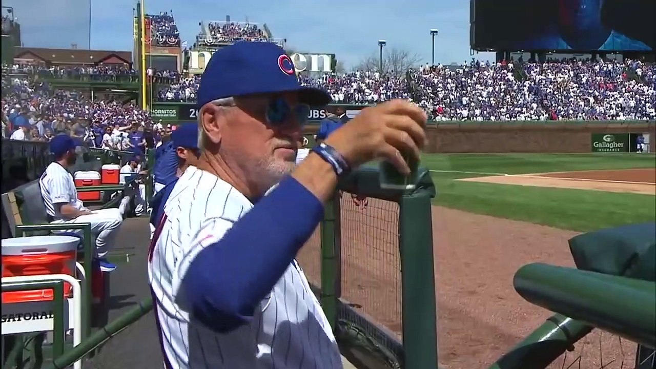 3-2 - 2 outs - 2nd Inning Cubs 2019 - 2 do Inning de pelicula - Chicago Cubs 2019