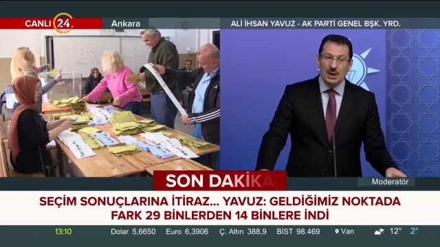 AK Parti Genel Başkan Yardımcısı Ali İhsan Yavuz konuşuyor