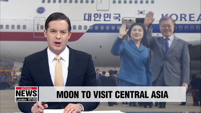 Pres. Moon to visit three Central Asian nations from April 16th til 23rd