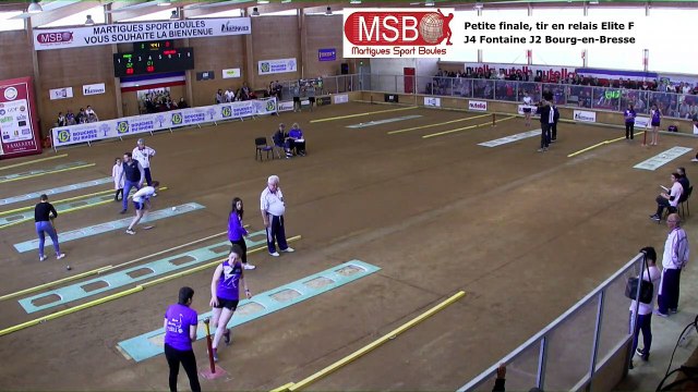 Petite finale, tir en relais Elite Féminine, France Tirs, Martigues 2019