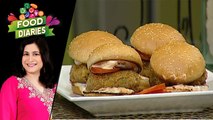 Aalu Tikki Burger Recipe by Chef Zarnak Sidhwa 5 April 2019