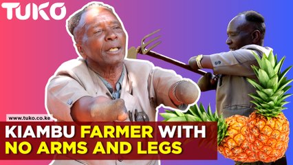 The farmer with no arms and legs living life with no limits