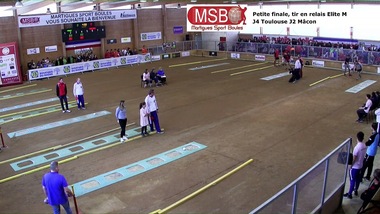 Petite finale, tir en relais Elite masculin, France Tirs, Martigues  2019