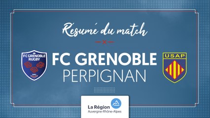 Grenoble - Perpignan U16 : le résumé vidéo