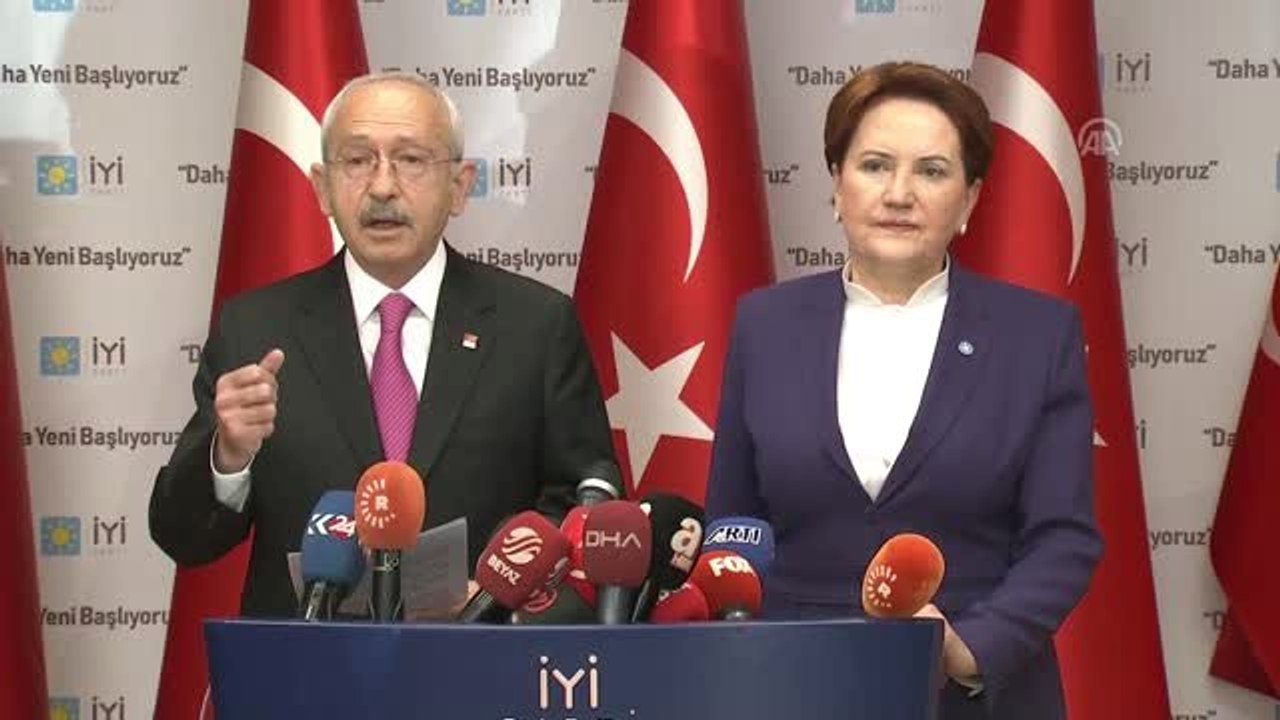 Kılıçdaroğlu: "Ysk'nın Kendi İnternet Sitesinde 1 Nisandan İtibaren Ekrem İmamoğlu Seçilmiş...