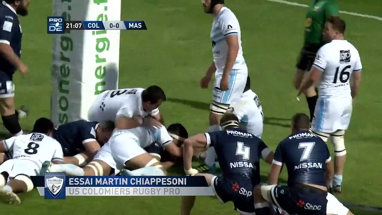 PRO D2 - Résumé Colomiers-Massy_ 31-7 - J27 - Saison 2018_2019