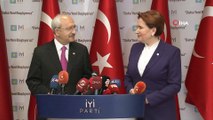 Kılıçdaroğlu’ndan Akşener’e ziyaret