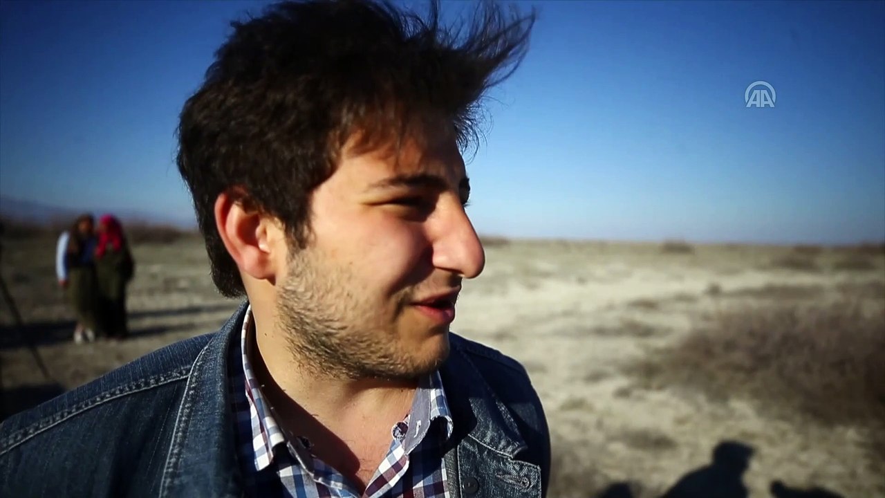 'Akgöl'ün gelini' allı turnalar - KONYA