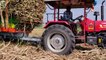Mahindra Sarpanch 585 DI Tractor | New tractor with sugarcane Trolley |