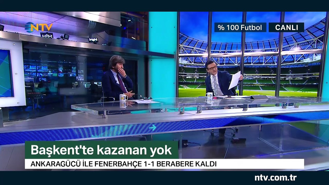 % 100 Futbol MKE Ankaragücü - Fenerbahçe 7 Nisan 2019