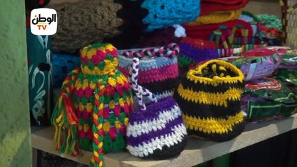 ليلى.. نوبية تعمل في الكروشيه والخرز منذ أكثر من 20 عاما