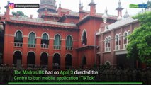 SC refuses urgent listing of plea challenging Madras High Court order banning downloading of TikTok app
