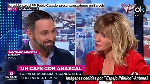 Abascal: El que tenga miedo que vote al PP porque nosotros venimos a cambiar las cosas
