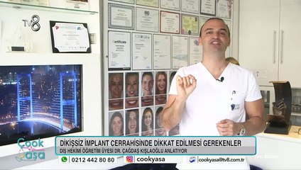 Bilgisayar destekli implant cerrahisi(dikişli ve dikişsiz)