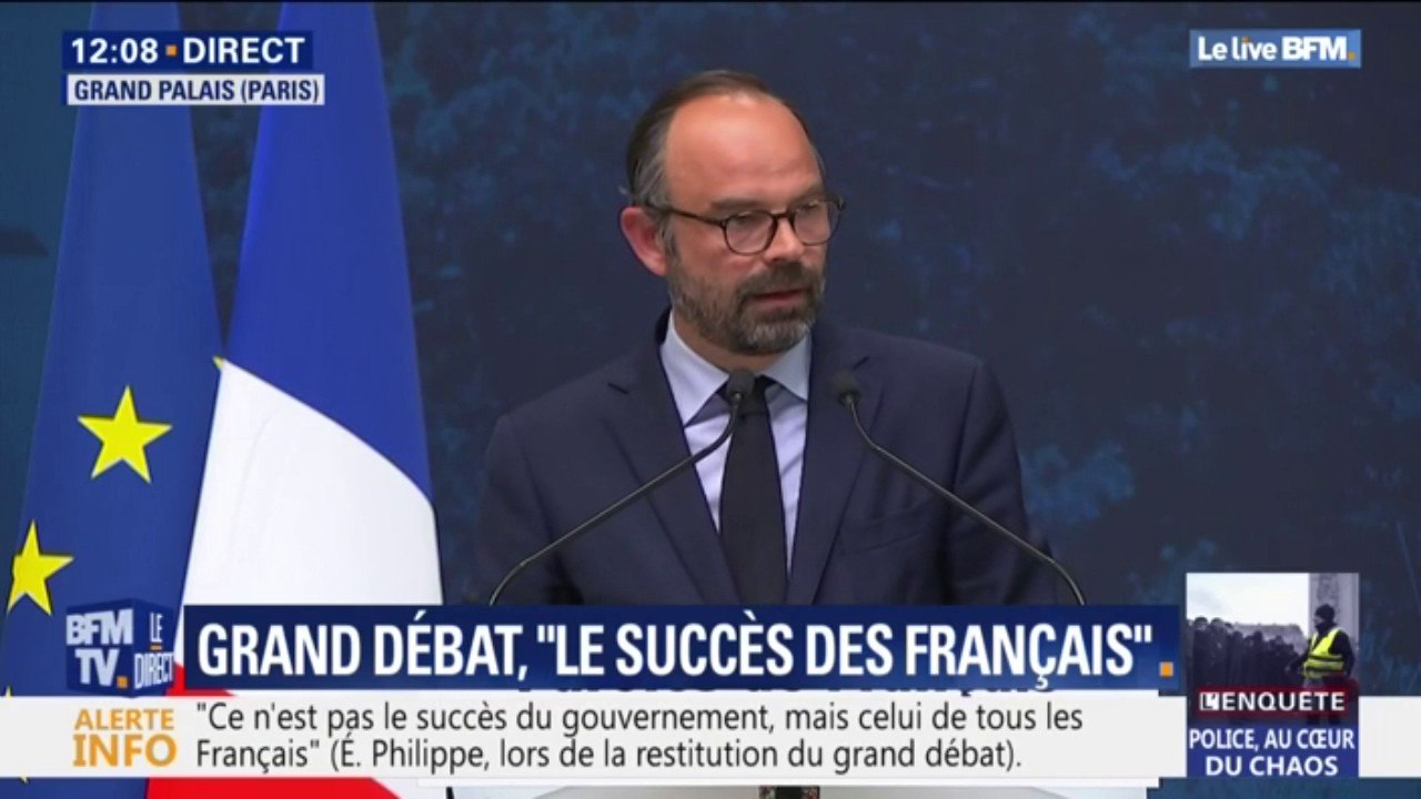 "Nous devons baisser et baisser plus vite les impôts.": Édouard Philippe évoque la "tolérance fiscale zéro" des français