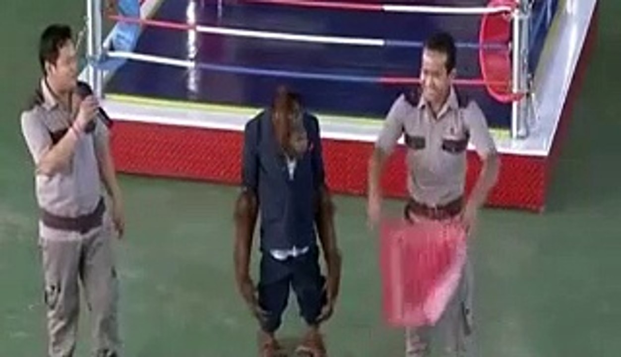 Monkey Shows Funny with Guy 2
