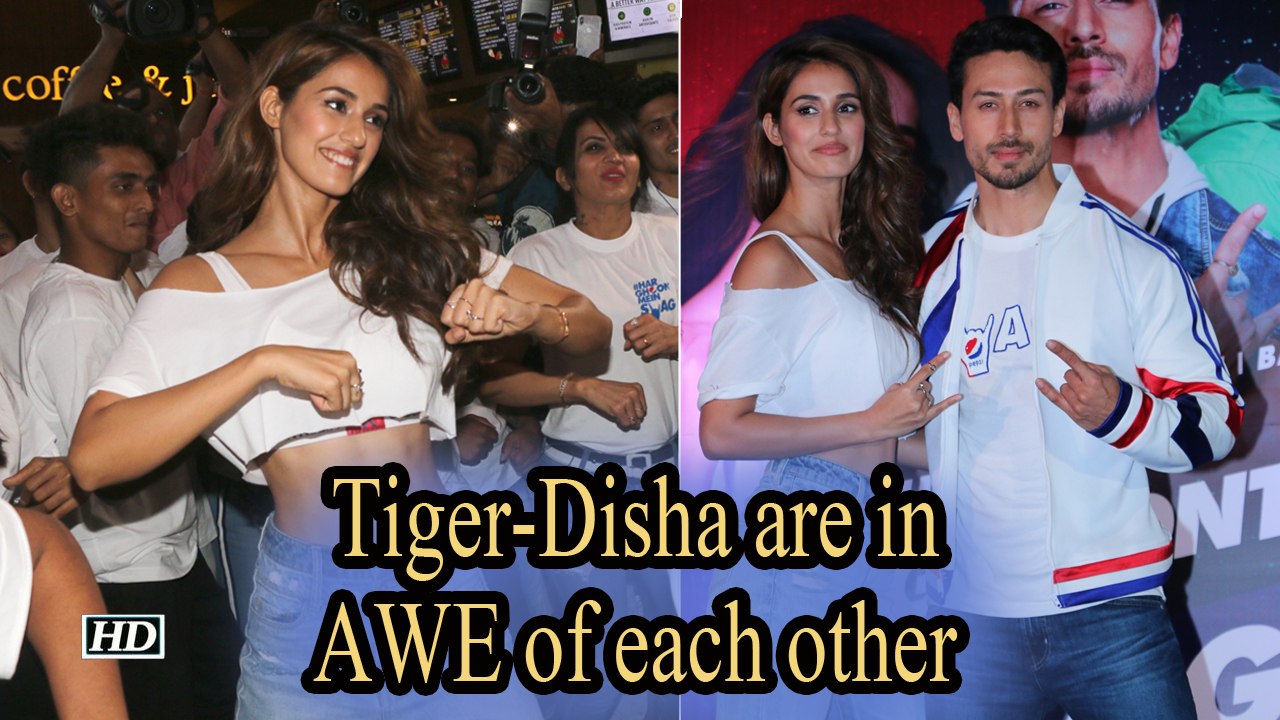 Rumoured couple Tiger & Disha are in AWE of each other