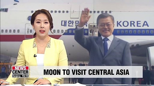 Pres. Moon to visit three Central Asian nations from April 16th til 23rd