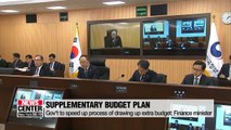 Gov't to speed up process of drawing up extra budget: Finance minister