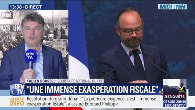 Fabien Roussel (PCF): Il a fallu 21 semaines de mobilisation des gilets jaunes et des syndicats pour qu'ils ravalent un peu leur arrogance