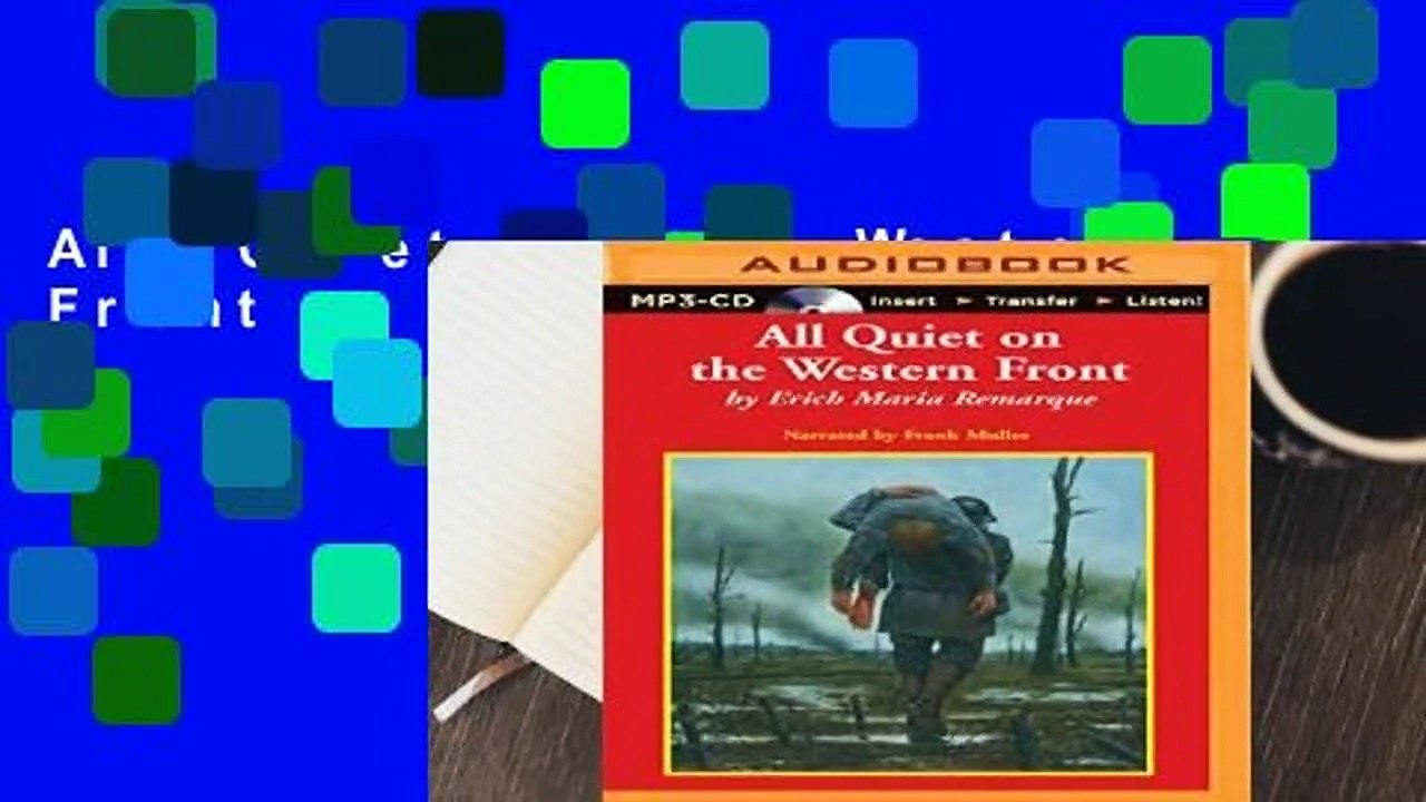 All Quiet on the Western Front