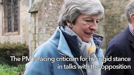 May: 'Both sides' must compromise in cross-party Brexit talks