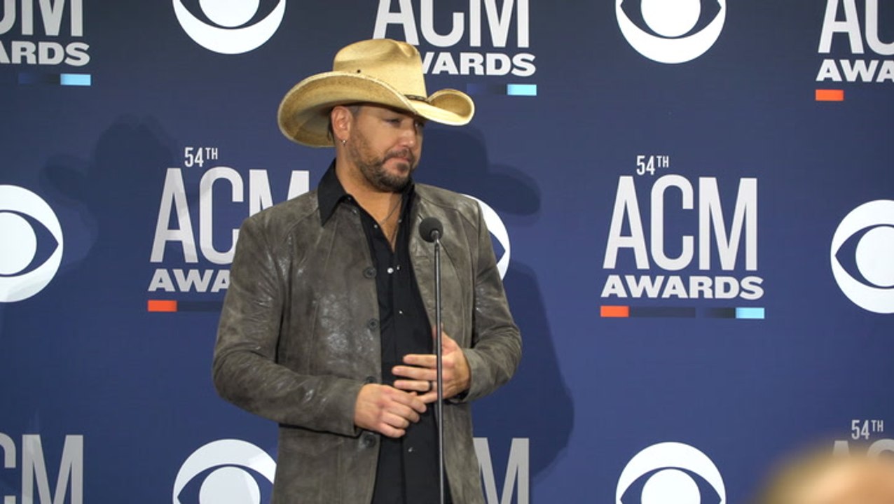 Jason Aldean Press Room Speech ACMS 2018