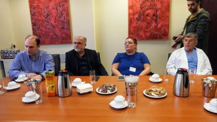 Επισκέψεις Σταυρογιάννη σε αστυνομία και νοσοκομείο