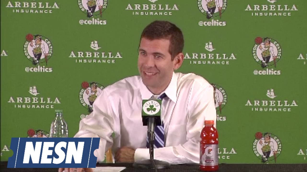 Brad Stevens Previews Celtics Series With Pacers