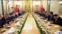 Erdoğan: '(İkili ticaret hacmi) Hedefimiz 100 milyar dolara ulaşmaktır' - MOSKOVA