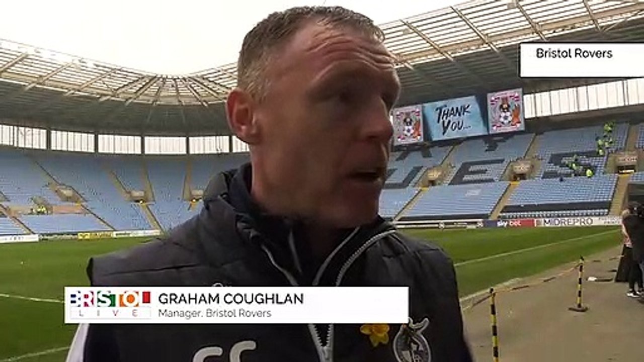 Rovers' Manager Graham Coughlan!