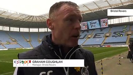 Rovers' Manager Graham Coughlan!