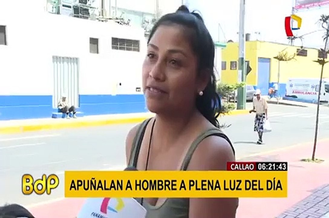 Callao: hombre es apuñalado a plena luz del día en avenida Faucett