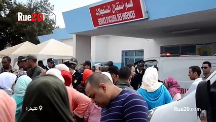 بكاء صراخ واغماءات لأمهات ضحايا فاجعة مولاي بوسلهام بحضور وزير الصحة