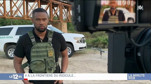 Un journaliste américain en gilet pare balle à la frontière mexicaine devient la risée du Web