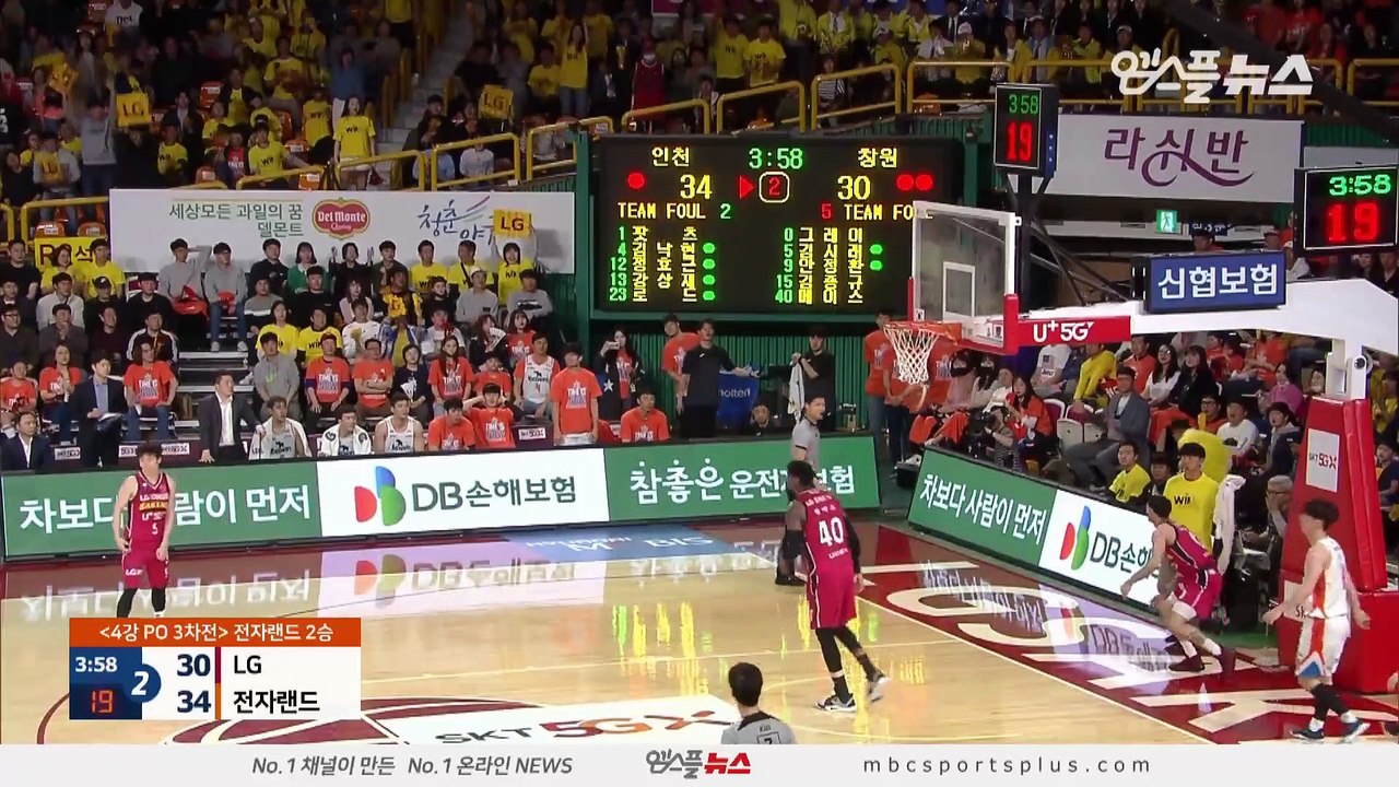 [2019.04.09] Sakers vs Elephants H/L (Playoff 4th Round3)