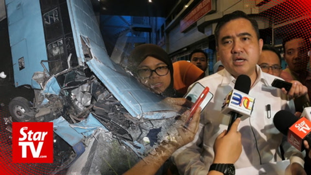 Anthony Loke: Safety audit to be conducted on bus operator that crashed near KLIA